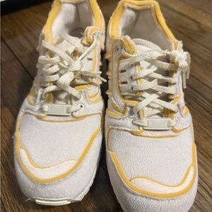 adidas White and Yellow Sneakers